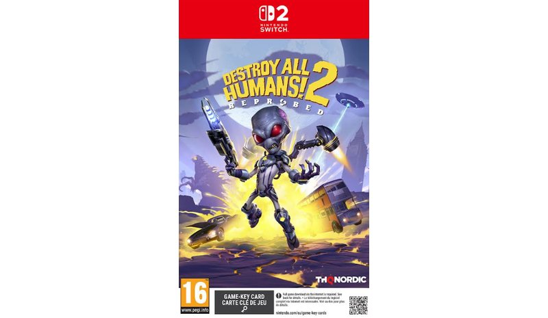Destroy All Humans 2 Reprobed, Nintendo Switch 2 -peli – kuva 1/3