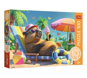 Trefl Capybara Style Relax 100p palapeli