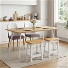 VidaXL Baarijakkara EKAI 2 pcs valkoinen 40 x 29 x 45,5 cm Täysi mänty