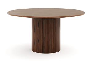 Ruokapöytä Kopparbo 150 cm Pyöreä - Pähkinä