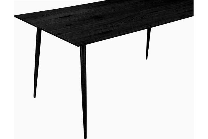 Ruokapöytä Reddeer 160 cm - Musta