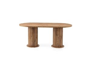 Babilas Ruokapöytä 180 cm Soikea - Pähkinä