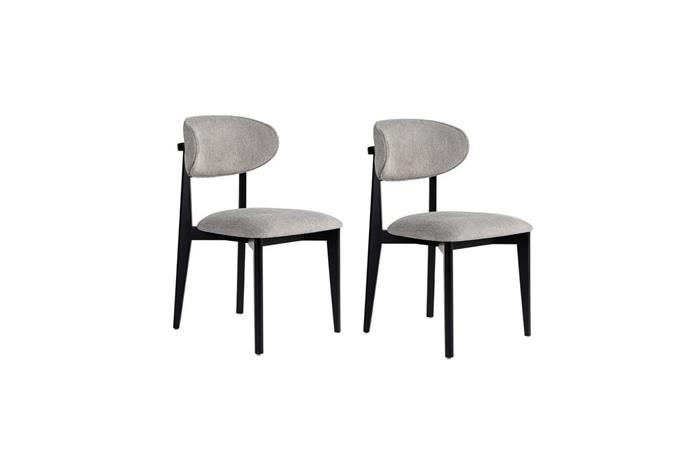 Ruokatuoli Sanroman Classic Harmaa / Musta - Harmaa / Musta
