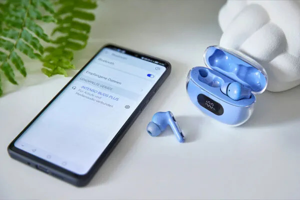 Intenso Buds Plus (T310AE / T312AE / T315AE) ANC, Bluetooth-vastamelunappikuulokkeet