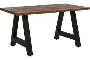 Ruokapöytä Chilmington 160 cm - Musta