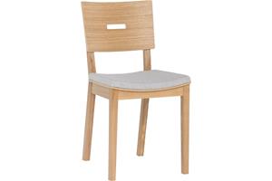 Tuoli Simple Puu/Luonnonväri/Harmaa - VOX