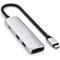 Satechi 4-i-1 USB-C Slim Multiport Adapter 4K - Silver – kuva 5