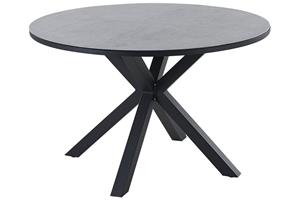 Altona Ruokapöytä 120 cm - Musta/Harmaa