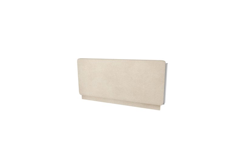 Rauk Pääty 150 cm - Beige/Harmaa