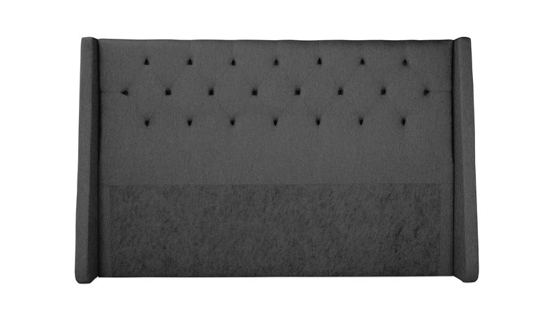 Sängynpääty Langham 210 cm - Tummanharmaa