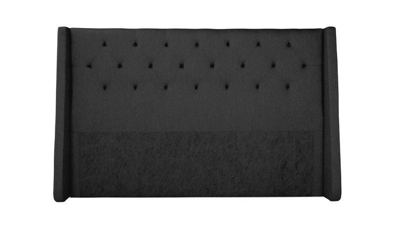 Sängynpääty Langham 210 cm - Musta