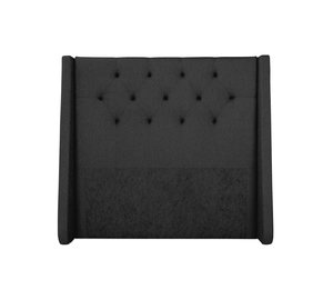 Sängynpääty Langham 140 cm - Musta