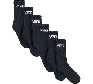 Vans - Classic Crew ROX (6er-Pack) - Sukat - Miehet - Musta