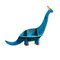 Tarjoiluteline - Sininen dinosaurus – kuva 1