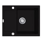 Graniittiallas Franke Maris, MRG 611-62, matta musta