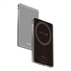 Varavirtalähde Evelatus PD20W 5000mAh Power Bank MagLink Elite langattomalla latauksella EVEP02PBMES Hopea