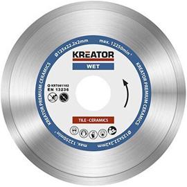Timanttileikkauslaikka Kreator 125mm laatoille, gres