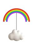 Winkee Tefilter - Rainbow Tea Infuser - Multi/patterned - H6CM