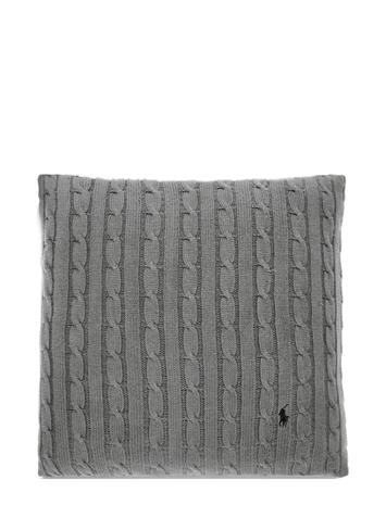 Ralph Lauren Home Cable Cushion Cover - Grey - 45X45CM