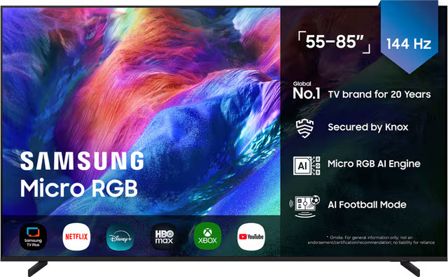 Samsung TMR75R87HAU (75"), QLED-televisio – kuva 1/2