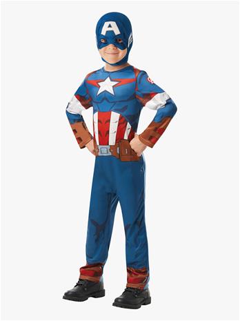 Marvel Avengers Captain America, lasten naamiaisasu