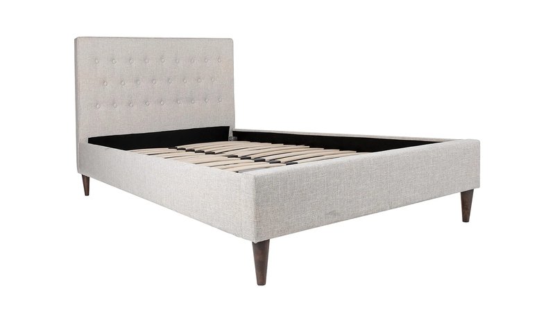 Sängynrunko Emilia Vaaleanbeige -