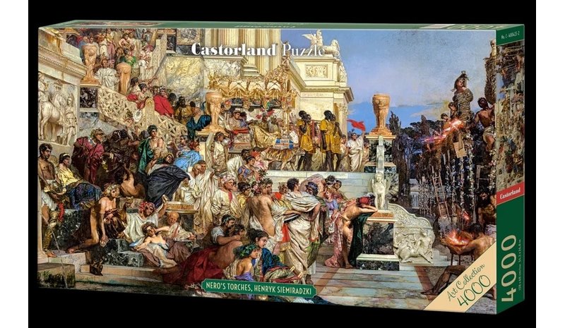 Castorland Nero's Torches, Henryk Siemiradzki 4000p palapeli – kuva 1/1
