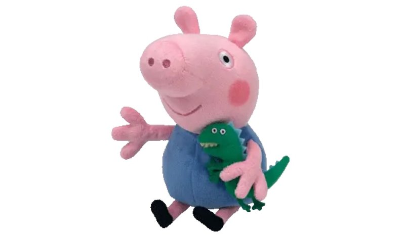 Ty Peppa Pig George regular pehmolelu