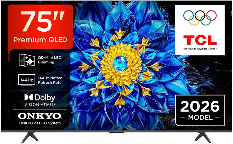 TCL 75P8L (75"), LED-televisio – kuva 1/3