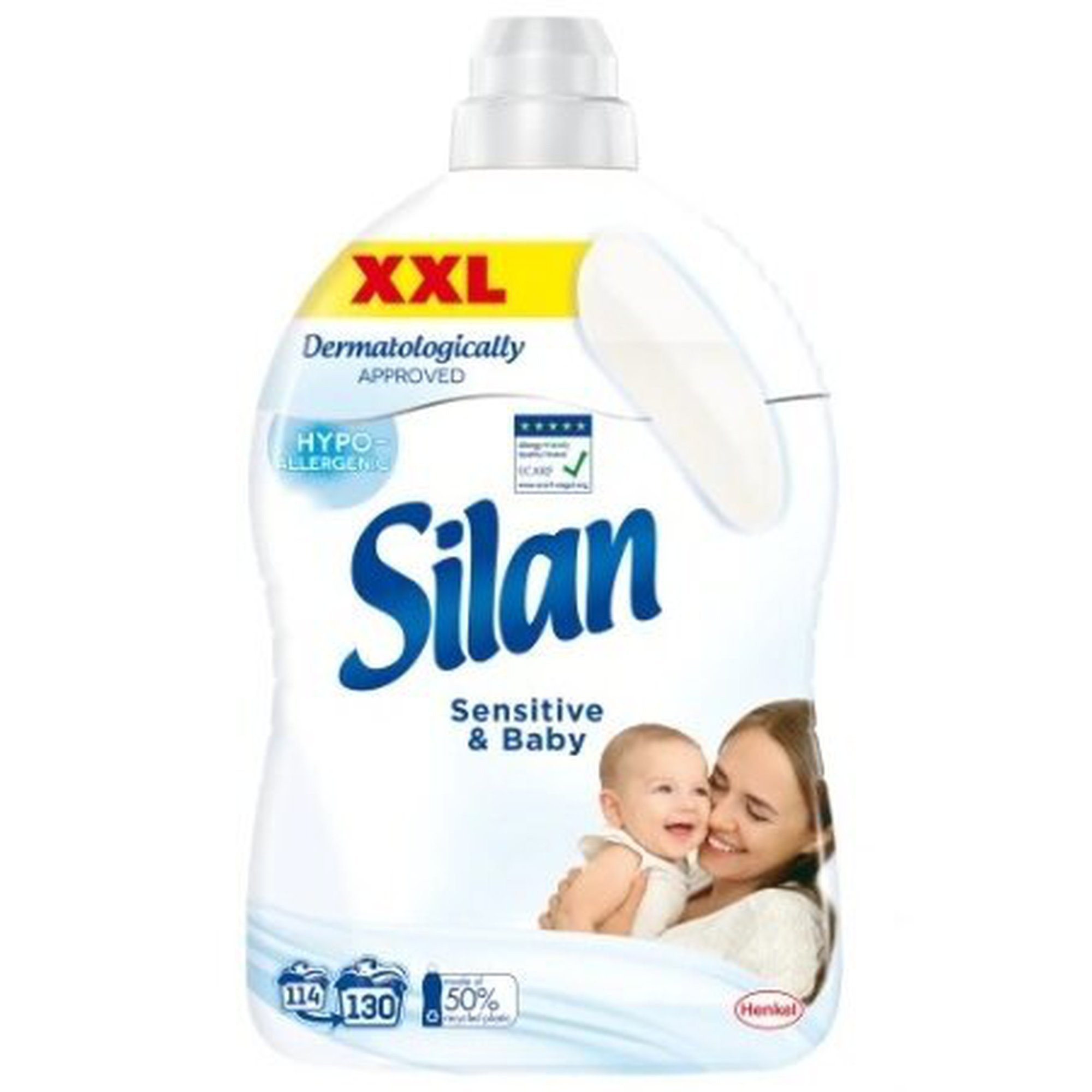 Silan Huuhteluaine Sensitive & Baby, 2,86L