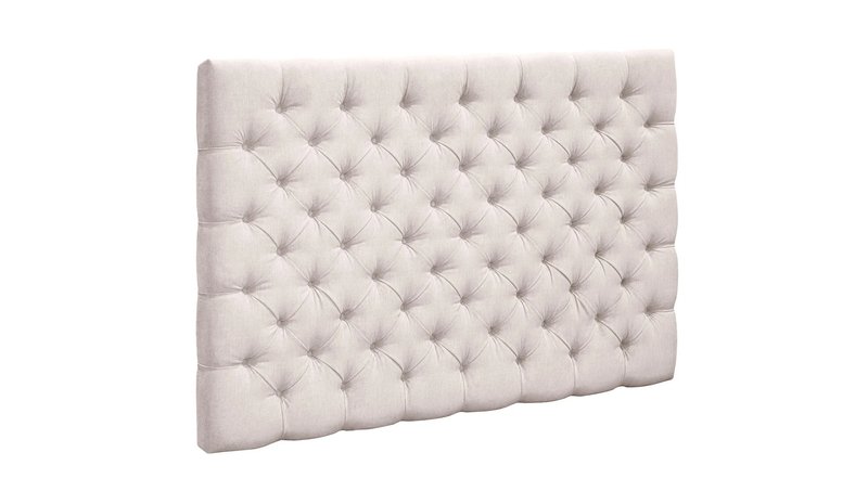 Sängynpääty Joluma 180 cm Napit - Vaaleanbeige
