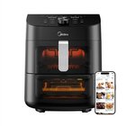 Airfryer 2 in 1 -yhdistelmä uunilla 6,4 + 4,4 litraa