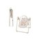 Kinderkraft Swingee-sitteri, beige – kuva 1