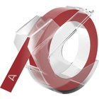 Dymo 3D etiketti 9mm 3m Kiiltävä, punainen