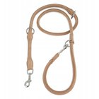Barry King luonnonnahkainen talutushihna, 13mm leveä, 2m pitkä, vaalea beige