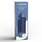 Tritan sininen 0.7L pullo Wessper suodatinpatruuna Pullon suodatin laskuri