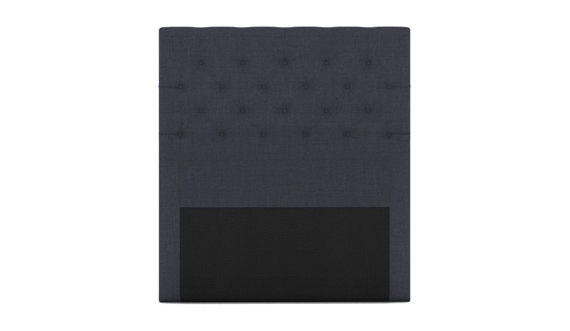 Sängynpääty Choice 120 cm Nappitoppaus - Sininen