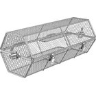 Pyörivä friteerauskori Texas Club, 35x17x16 cm, hopeanvärinen