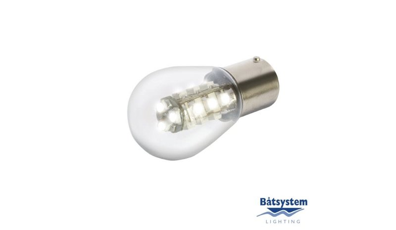 Bä¥tsystem BA15S 10-30V LED polttimo