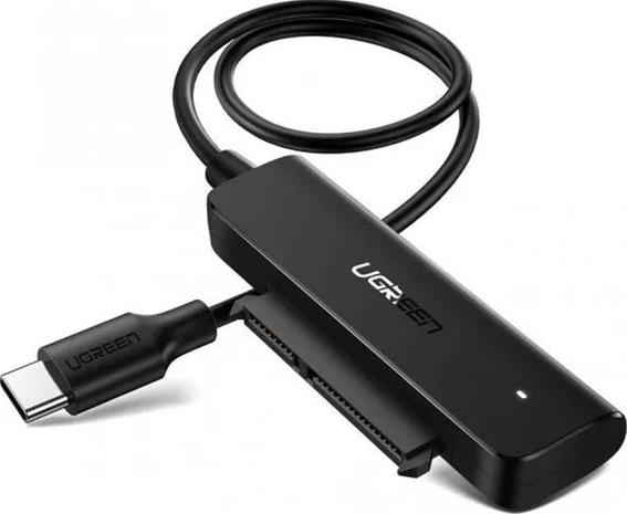 HDD SSD 2.5'' SATA III - USB-C Adapteri, musta – kuva 2/2