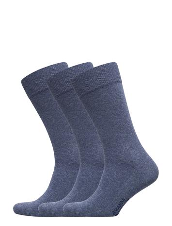 Amanda Christensen True Ankle Sock 3-Pack Underwear Socks Regular Socks Beige Amanda Christensen