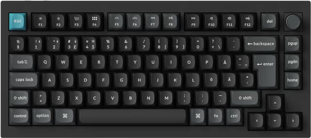 Keychron Q1 Ultra 8K TKL, langaton pelinäppäimistö