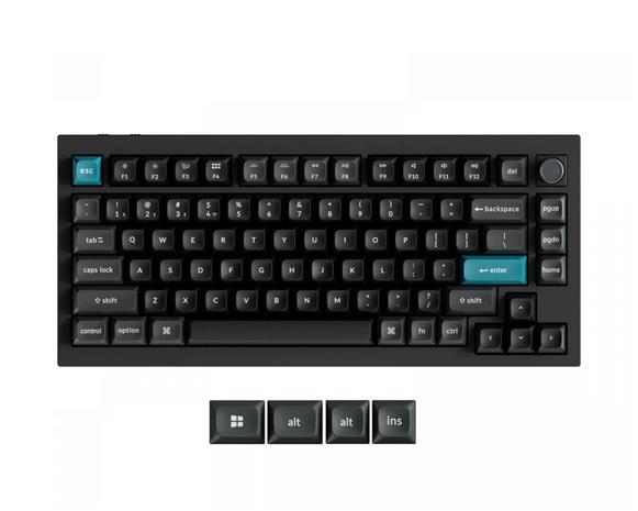 Keychron Q1 Ultra 8K TKL, langaton pelinäppäimistö
