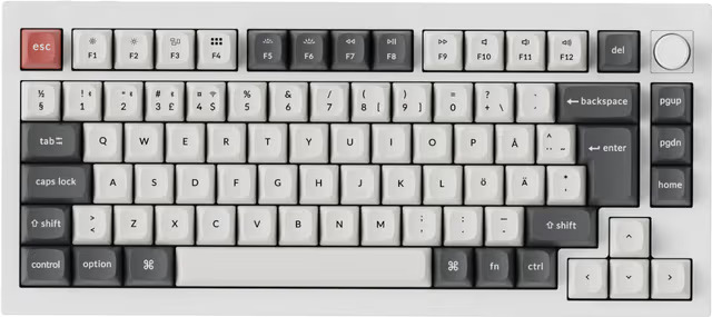 Keychron Q1 Ultra 8K TKL, langaton pelinäppäimistö