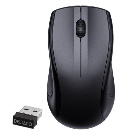Deltaco MS-811 Wireless Optical Mouse, langaton hiiri – kuva 1/2