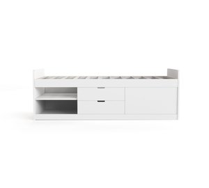 Lundvik Sängram 90x200 cm med förvaring Basic Home No middle mattress -