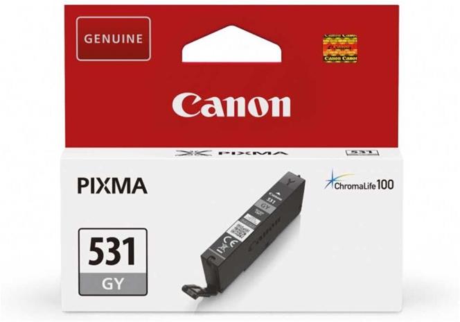 Harmaa Canon-muste