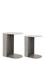 Leitmotiv Side Table Set Riqueza Oval - Grey - H48CM – kuva 1