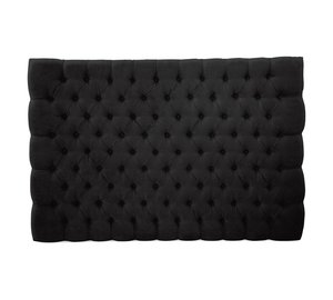 Sängynpääty Celine 210 cm Sametti - Musta