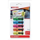 Mini tussit Edding E-7/5 Bl, 1-3mm, 5 kpl, sekoitus värejä